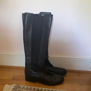 Size 39 black knee high boots